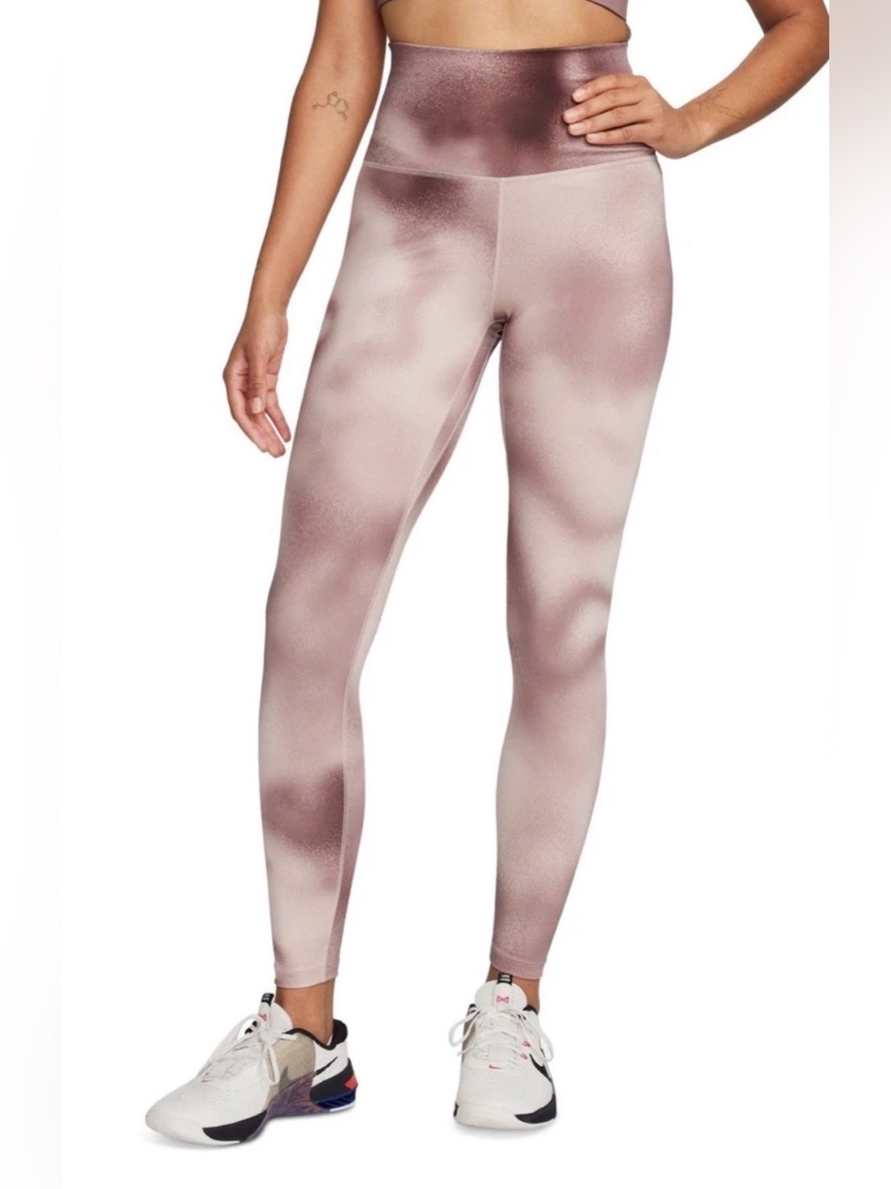 Nike One NWT Smokey Mauve leggings, small